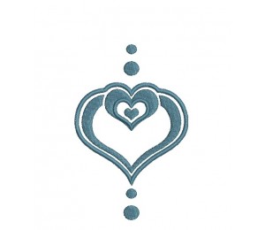 Stickmuster - Retro Romantik von ASTROKATZE